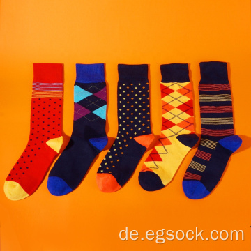 Bequeme antibakterielle Unisex bunte Box Geschenksocken